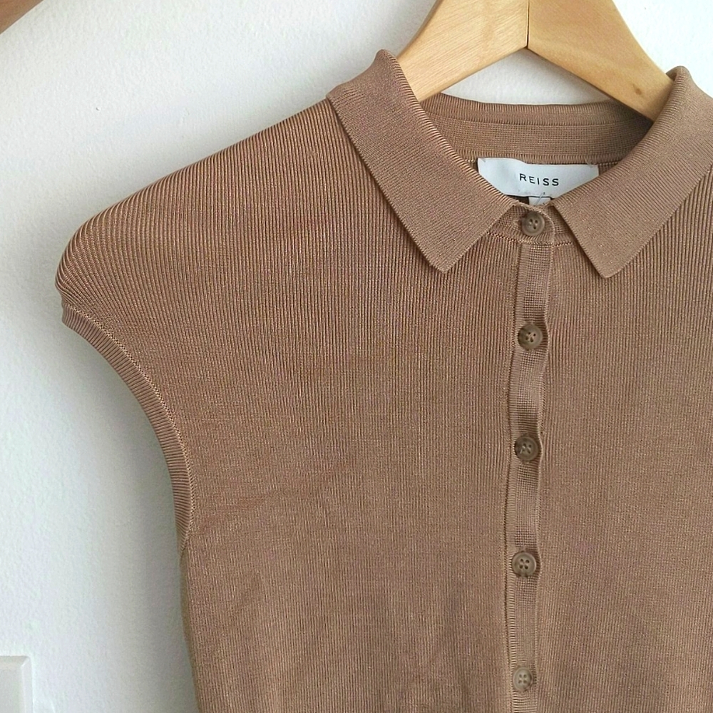 Reiss hailey nude dress